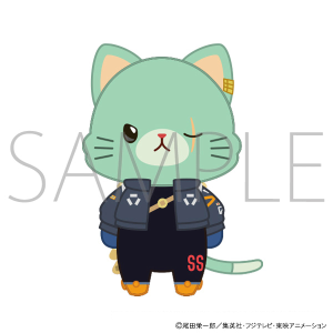 ONE PIECE　エッグヘッド編withCATアイマスク付きぬいぐるみキーホルダー／ゾロ