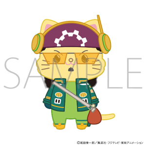 ONE PIECE　エッグヘッド編withCATアイマスク付きぬいぐるみキーホルダー／ウソップ
