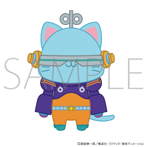 ONE PIECE　エッグヘッド編withCATアイマスク付きぬいぐるみキーホルダー／フランキー