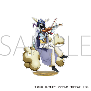 ONE PIECE　アクリルスタンド／ブルック エルバフ編