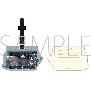 ONE PIECE　スーベニア ラゲッジタグ／大監獄インペルダウン編