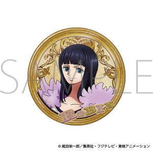 ONE PIECE　箔押しBIG缶バッジ／ロビン エルバフ編