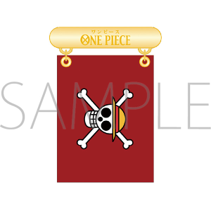 ONE PIECE　フラッグバッジ／Vol.1 海賊旗 ルフィ