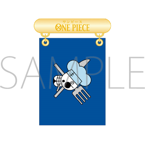 ONE PIECE　フラッグバッジ／Vol.1 海賊旗 サンジ