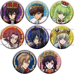 コードギアス 反逆のルルーシュ　ホログラムキャラバッジコレクション