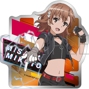 とある科学の超電磁砲　メタルステッカー／御坂美琴B