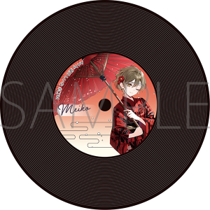 初音ミクシリーズ レコード風コースター／MEIKO