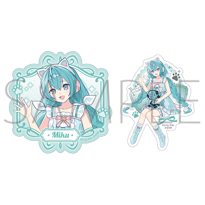 初音ミクシリーズ　withCATステッカーセット／初音ミク