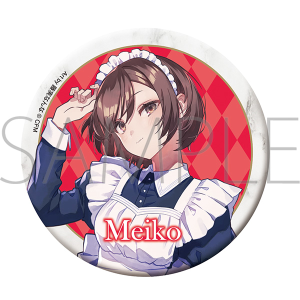 初音ミクシリーズ　缶バッジ／E　MEIKO　メイド＆執事