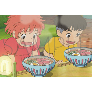 崖の上のポニョ　ポストカード／食べ物シリーズ
