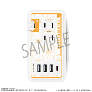 ヘタリア World★Stars　イタリア モデル USB/USB Type-C付きACタップ