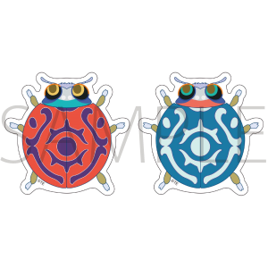 劇場版モノノ怪 第三章 蛇神　天道虫ダイカットシールセット