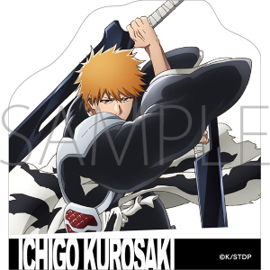 BLEACH　千年血戦篇　ダイカットステッカー／黒崎一護