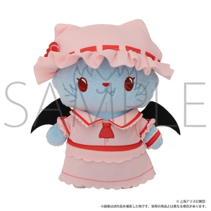 東方Project　withCATアイマスク付きぬいぐるみキーホルダー／レミリア・スカーレット