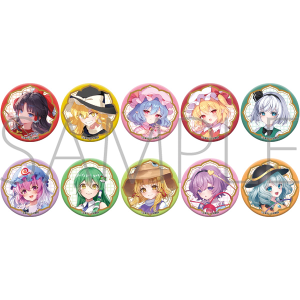 東方Project　キャラバッジコレクション