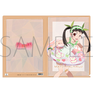 物語シリーズ　POP UP STORE 通信販売 クリアファイル　八九寺真宵