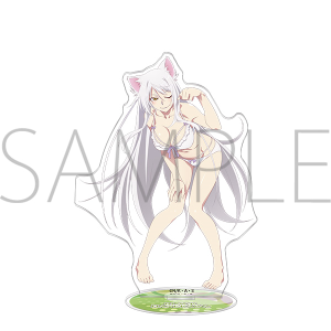 物語シリーズ　POP UP STORE 通信販売 アクリルスタンド　ブラック羽川