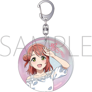ラブライブ！虹ヶ咲学園スクールアイドル同好会　オーロラアクリルキーホルダー／上原 歩夢