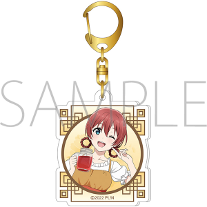 ラブライブ！虹ヶ咲学園スクールアイドル同好会　アクリルキーホルダー／エマ・ヴェルデ　アジアツアーフェアver.