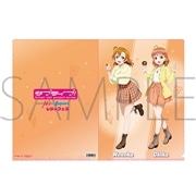 クリアファイル　高坂 穂乃果&高海 千歌　ラブライブ！ μ's ＆ Aqours×レジャフェス 事後通販