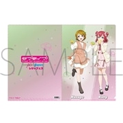 クリアファイル　小泉 花陽&黒澤 ルビィ　ラブライブ！ μ's ＆ Aqours×レジャフェス 事後通販