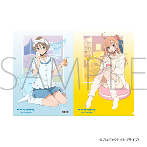 イキヅライブ！ LOVELIVE! BLUEBIRD　クリアファイル／高橋ポルカ・春宮ゆくり
