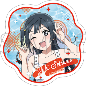 ラブライブ！虹ヶ咲学園スクールアイドル同好会　クリアステッカー／優木 せつ菜