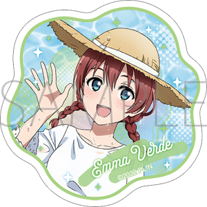 ラブライブ！虹ヶ咲学園スクールアイドル同好会　クリアステッカー／エマ・ヴェルデ