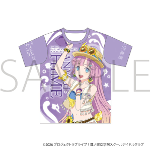 ラブライブ！蓮ノ空女学院スクールアイドルクラブ　フルグラフィックTシャツ／安養寺 姫芽