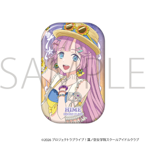 ラブライブ！蓮ノ空女学院スクールアイドルクラブ　スクエアキャラバッジ／安養寺 姫芽