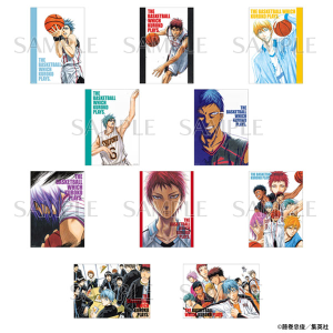 黒子のバスケ　原画展　非売品　ビジュアルクリアポスター　青峰　当選品 ポスターコレクション（全10種） 黒子のバスケ原画展 事後通販