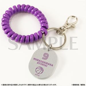 ロッカーキー風キーホルダー　紫原 敦　黒子のバスケ原画展　事後通販