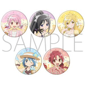 魔法少女まどか☆マギカ　ホロキャラバッジコレクション(ice cream PARTY)