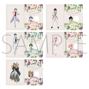 KING OF PRISM -By your side forever…- AGF2019事後通販　ウェルカムボード風クリアファイルセット＜A＞