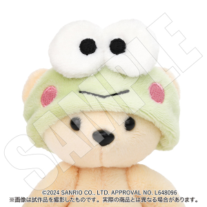 くまめいと　サンリオキャラクターズ／ぬい用ターバン　けろけろけろっぴ