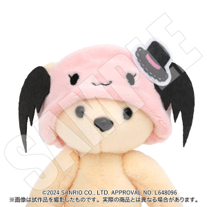 くまめいと　サンリオキャラクターズ／ぬい用ターバン　チェリー（ルロロマニック）
