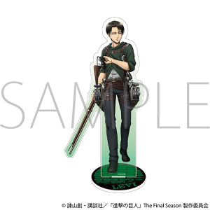進撃の巨人　オーロラアクリルスタンド／リヴァイ