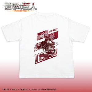進撃の巨人　Space A la mode T-shirt Collection　エレン／L
