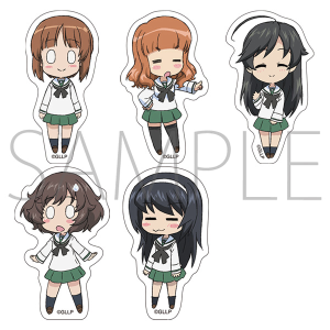 ガールズ＆パンツァー もっとらぶらぶ作戦です！　ステッカーセット