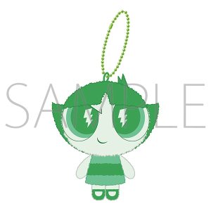 パワーパフガールズ　ぬいぐるみキーホルダー(バターカップ)