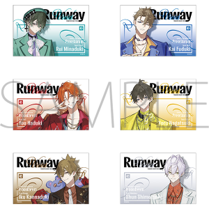 ツキウタ。　ポストカードセット　Procellarum　6枚セット