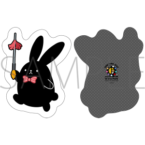 ツキウタ。　ダイカットクッション　黒田　Six Gravity