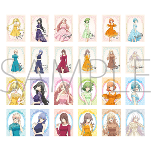 ツキウタ。　メモリアルブロマイドコレクション／ツキウタ。／Fluna＆Seleas／全24種／ランダム3枚入り