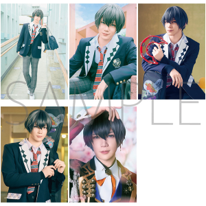 2.5次元ダンスライブ「ツキウタ。」ステージ第15幕「SCHOOL REVOLUTION 月野学園物語 -百年アオハル-」同時通販 ブロマイドセット（5枚セット）　卯月 新