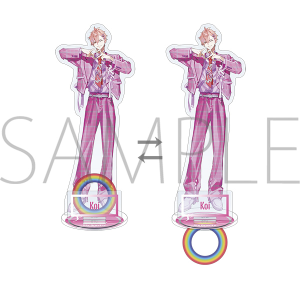 ツキウタ。　アクリルスタンドリング　如月 恋　Six Gravity　Vivid Runway