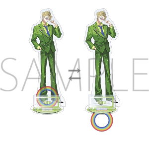 ツキウタ。　アクリルスタンドリング　弥生 春　Six Gravity　Vivid Runway