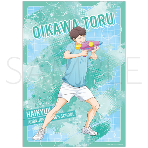 ハイキュー!!　クリアポスター／及川