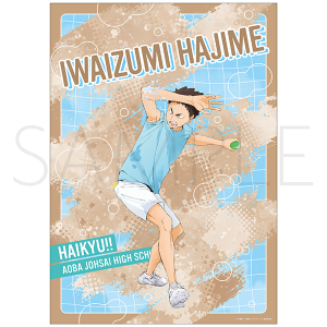 ハイキュー!!　クリアポスター／岩泉