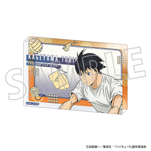 ハイキュー!!　アクリルブロック／影山飛雄　体力測定