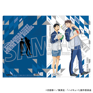 ハイキュー!!　クリアファイル／影山飛雄・及川 徹（北川第一中学校）